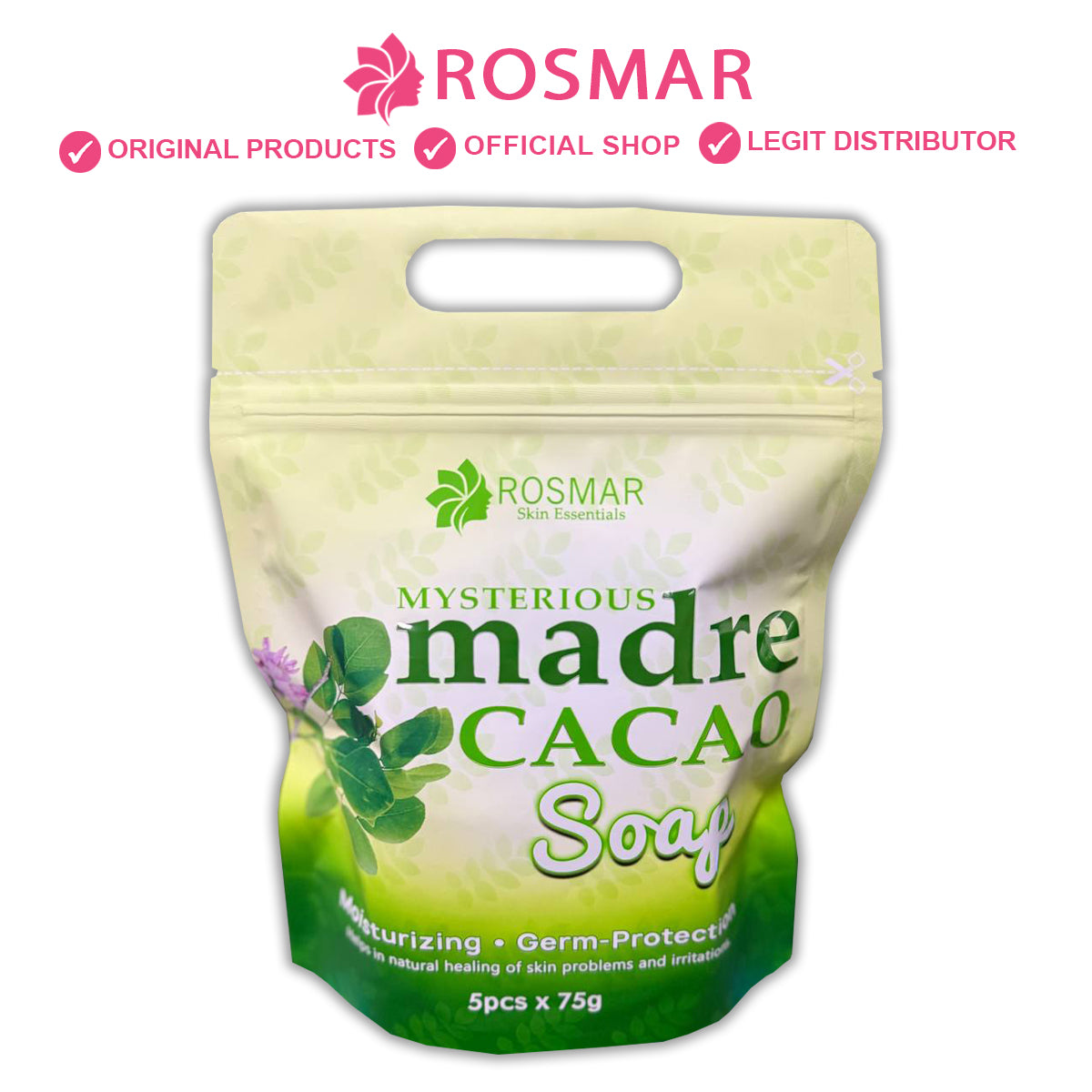 Rosmar Madre Cacao Soap Bar 75grams